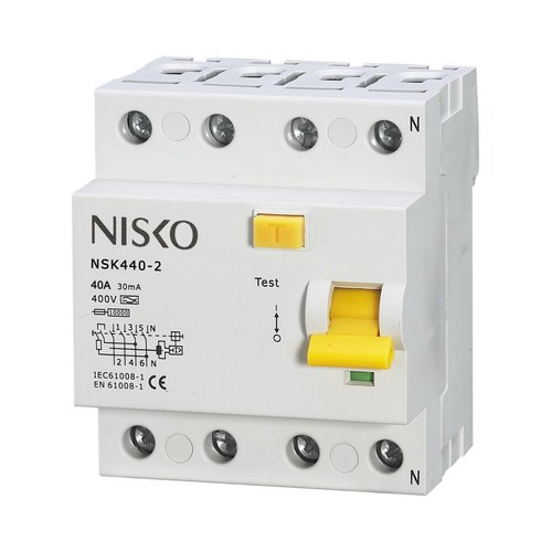 ממסר פחת NSK440-2 4X40/0.03 30mA