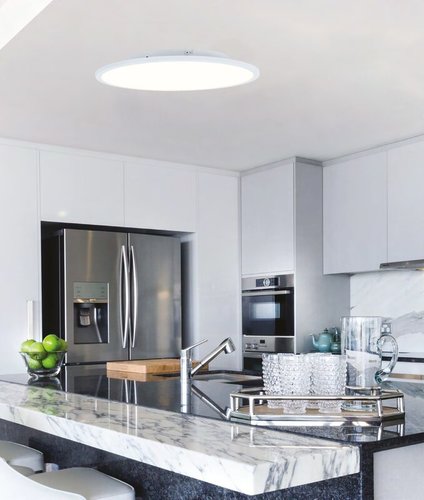 צמוד תקרה מרחף לבן GALAXY 75W 80CM 3CCT