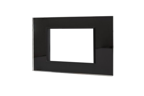מסגרת זכוכית מרחפת שחור מט NISKO SMART SLIM 3M