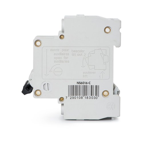 מפסק אוטומטי זעיר ביתי 6KA אופיין NS6020-C 1P+N 20A-C