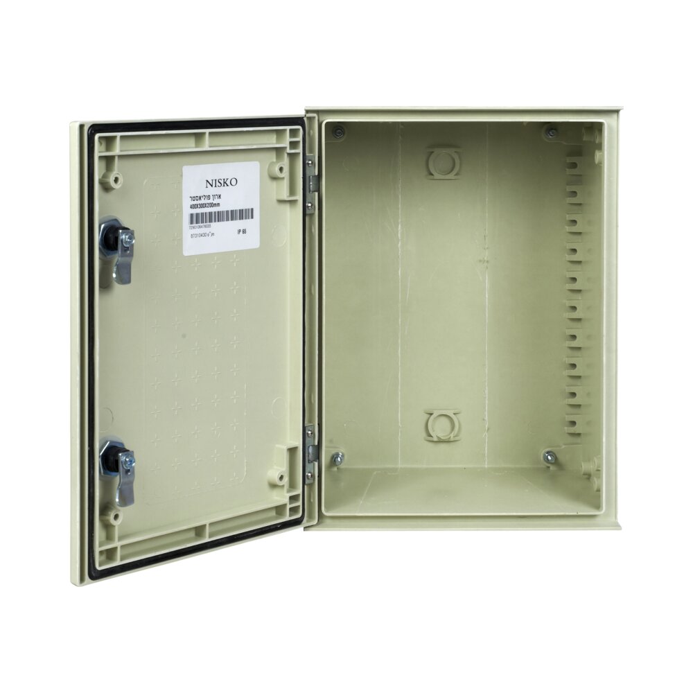 ארון פוליאסטר 500x400x200mm, IP65
