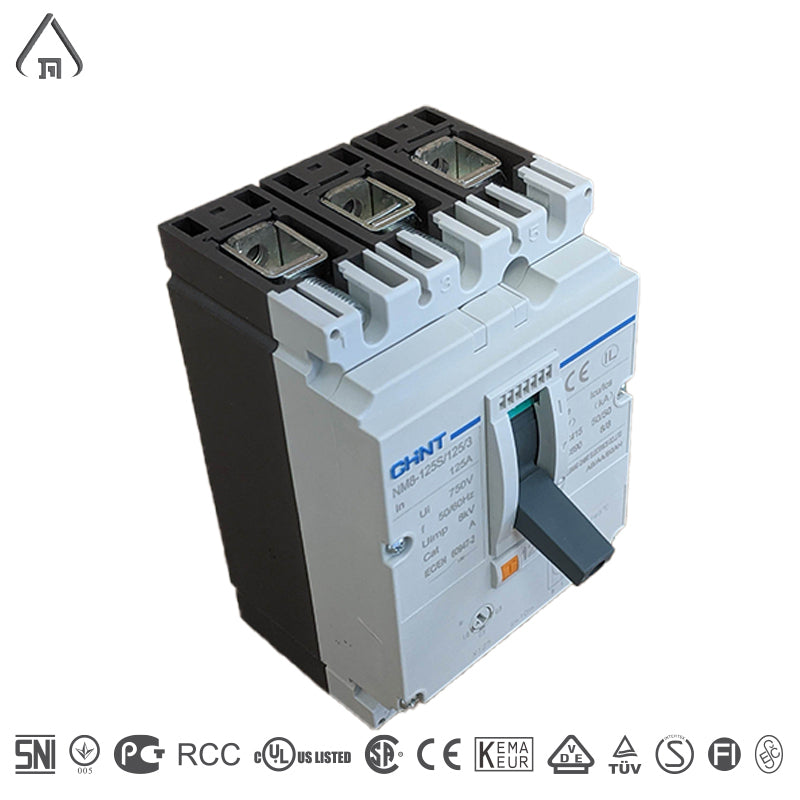 מפסק ח"א 3X125A כיול טרמי עד 125 Chint