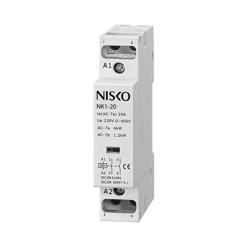מגען מודולרי NK1-20 230VAC