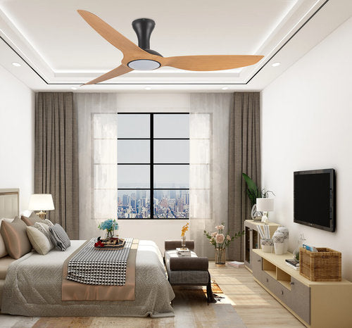 מאוורר תקרה חכם שחור/מייפל/מייפל PARIS 60'' SMART
