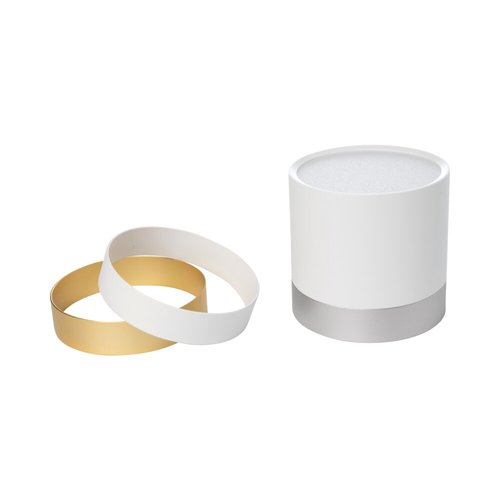 צמוד תקרה צילינדר לבן TOPAZ 10W 3CCT