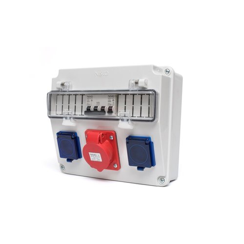 קופסת שירות 516.210 NNPL סקון NISKO כולל חצי אוטומט ניסקומטיק 16*3 + 16*1