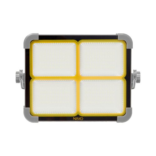 פנס אפור נטען + סולארי UNITY 100W 3CCT