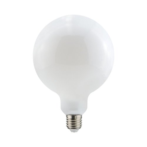 נורת גלוב 125 OPAL חלבית E27 8.5W אור ניטרלי