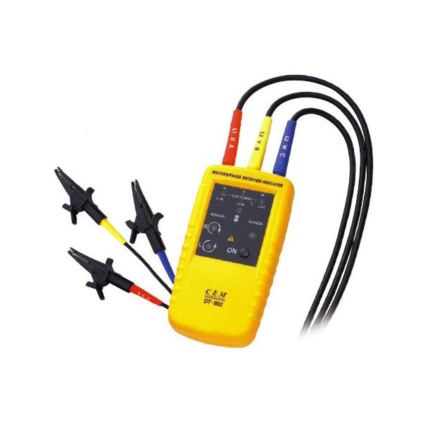 בודק סיבוב מנוע וסדר פאזות דגם DT902 - כלי עבודה - Uriel-Shay