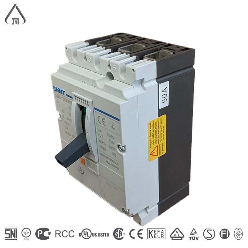 מפסק ח"א 3X80A כיול טרמי 63-80 Chint
