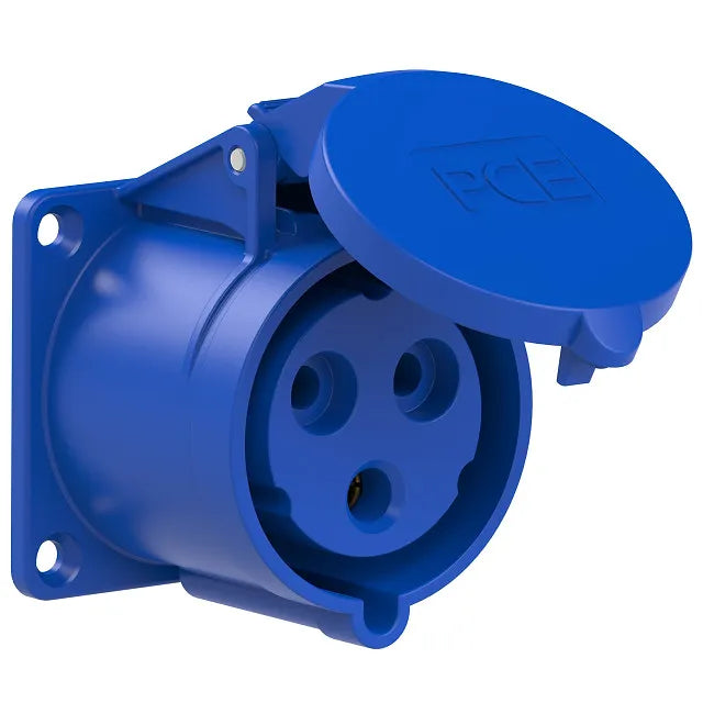 שקע לפנל ישר 230V- IP44-3X32A PCE