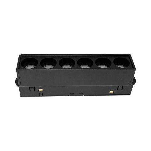 ספוט לד 6 נקודות שחור לפס צבירה מגנטי TIKTOK DOT11 6W אור חם