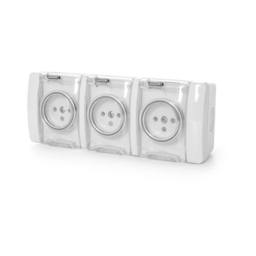 שקע כח מוגן מים SUPER-N WP3 IP65