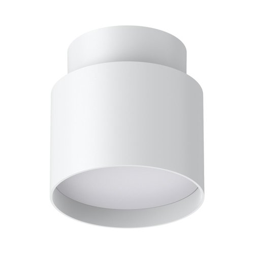 צמוד תקרה צילינדר לבן חלבי DARIA 12W 3CCT