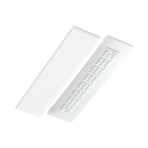 צמוד תקרה מלבן דק לבן TIME 64W 120X30CM IP40 3CCT