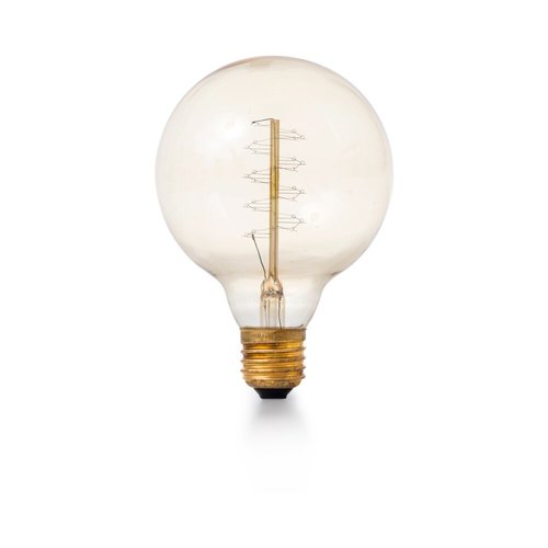 נורת פחם גלוב מיני 60W E27 תאורת אווירה חמה