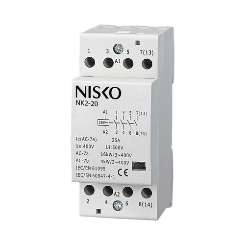 מגען מודולרי NK2-20 230VAC