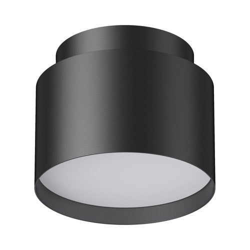 צמוד תקרה צילינדר שחור חלבי DARIA 15W 3CCT