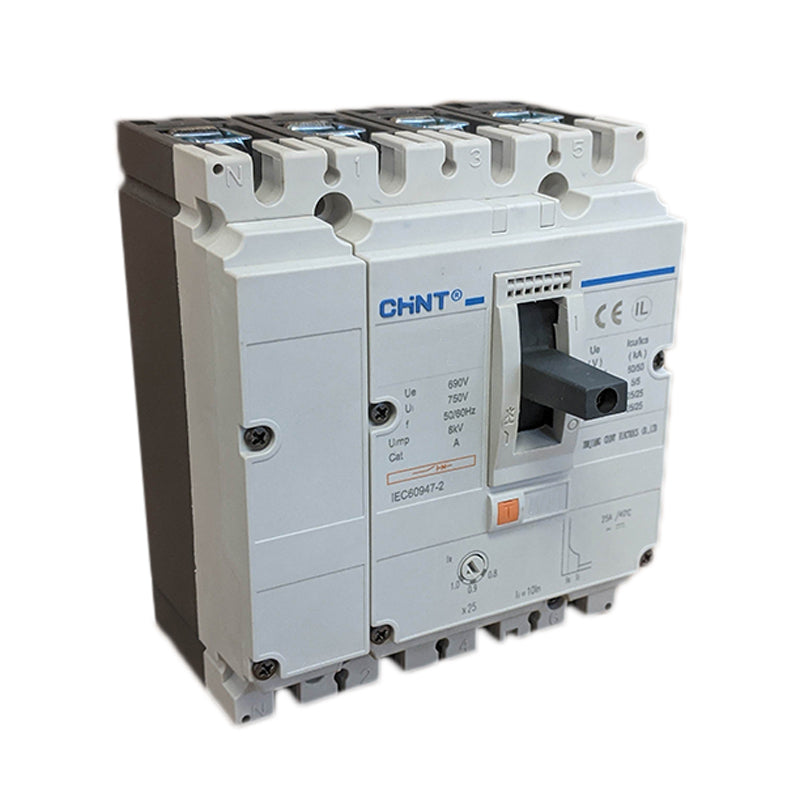מפסק ח"א 4X100A כיול טרמי80-100 Chint