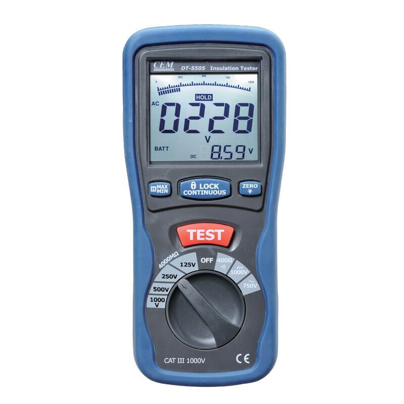 מגר בדיקת בידוד 1000 וולט דגם DT5505 - כלי עבודה - Uriel-Shay