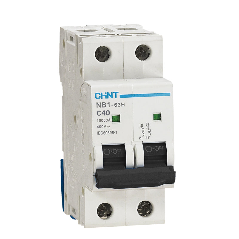 מנתק מעגל ח"א דו-פאזי 10KA C-40A Chint