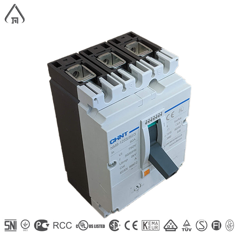 מפסק ח"א 3X80A כיול טרמי 63-80 Chint