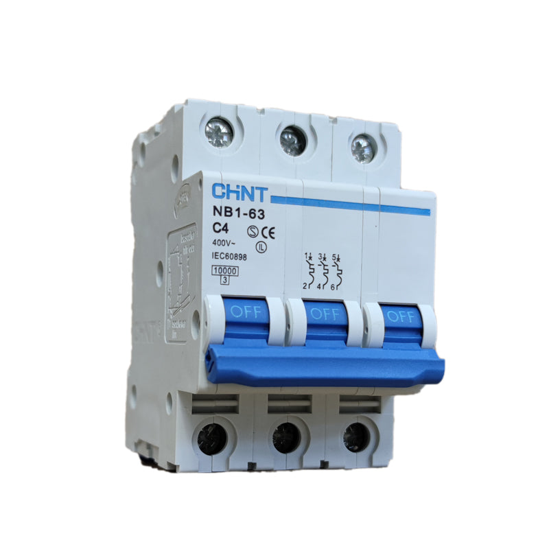 מנתק מעגל ח"א תלת-פאזי 10KA C-4A Chint