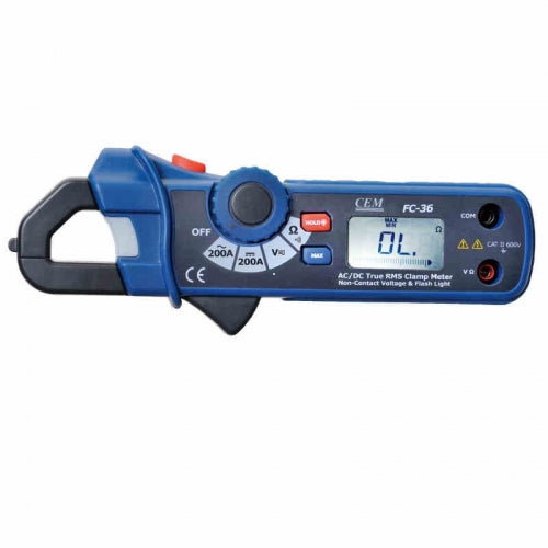 FC36 צבת זרם מיני 200A AC-DC עם פרובים - כלי עבודה - Uriel-Shay