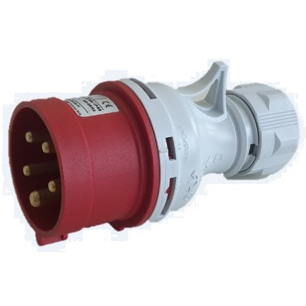 תקע נייד הופך פאזה 5X16A CEE - אביזרי חשמל ותשתיות - Uriel-Shay