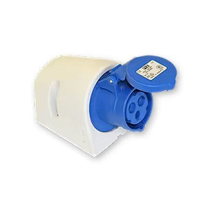 שקע קיר IP44 - 230V-3X32A PCE