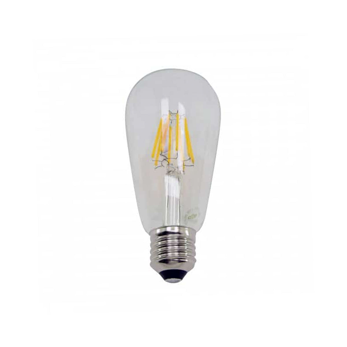 נורת אגסית לעימעום LED-L-E27-ST64-8W-LED-אור חם-D