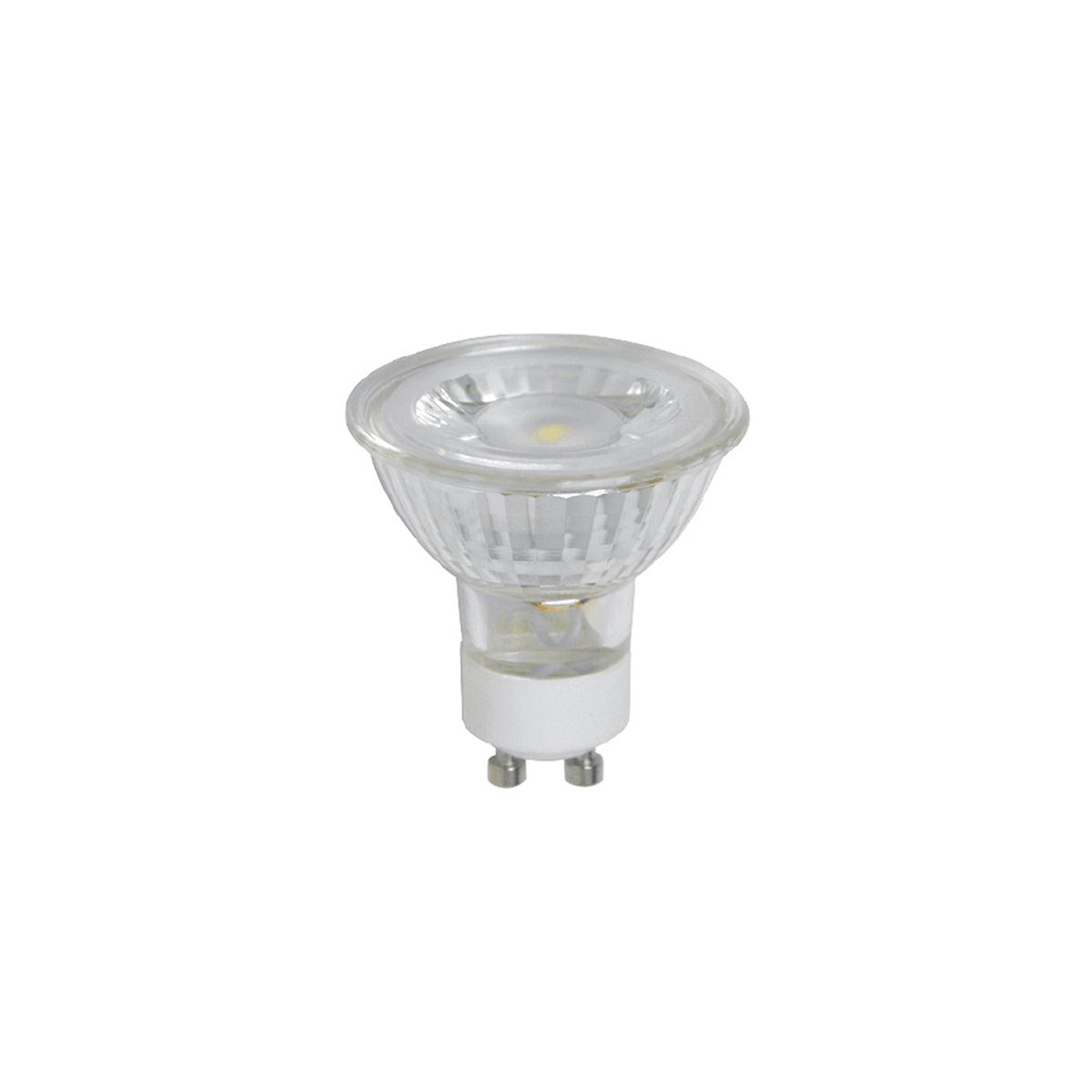 נורה GU10 LED-56-L-GU10-GLASS-5W-אור חם