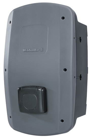 עמדת טעינה ביתית תלת פאזית תוצרת Weidmuller גרמניה עם אפליקציה לנייד - אביזרי חשמל ותשתיות - Uriel-Shay