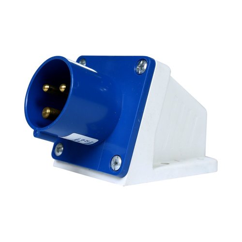 תקע קיר גימור כחול 32AX3 IP44