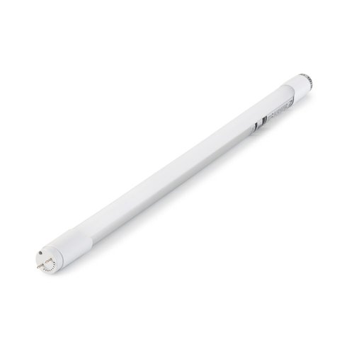 נורת פלורסנט לד לבנה TEFLON GLASS T5 8W הזנה חד צדדית אור קר