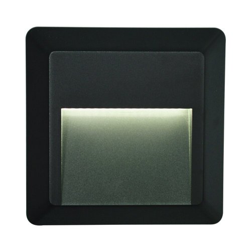 צמוד קיר שחור LOTUS-S 2W IP65 3CCT (71461239)