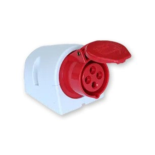 שקע קיר IP44 - 110V-5X32A PCE (4)