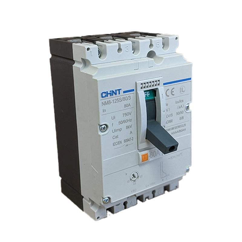 מפסק ח"א 3X80A כיול טרמי 63-80 Chint