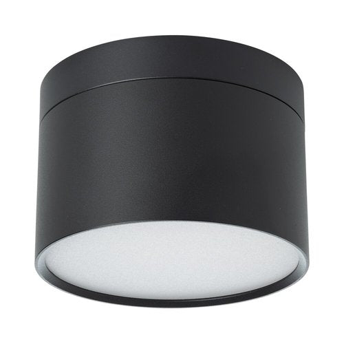 צמוד תקרה צילינדר שחור TOPAZ 15W 3CCT