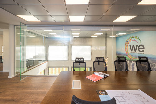פאנל לד שקוע לבן FINELINE ANTI-GLARE 34W 600X600 אור ניטרלי