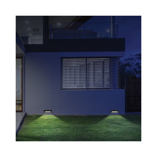 שקוע חומה אפור WALL-V 13W IP65 אור ניטרלי