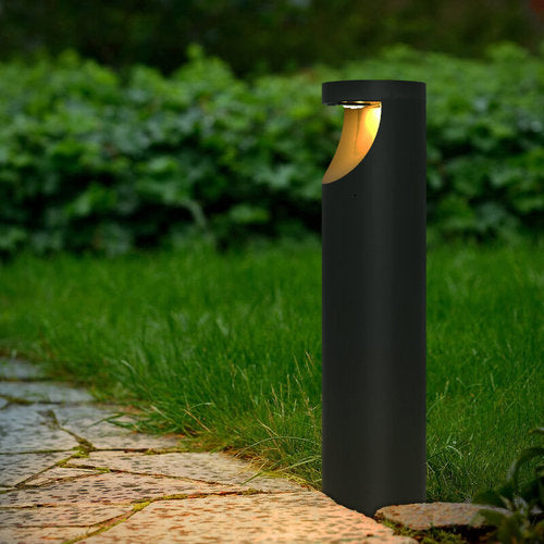 בולרד שחור TITAN 12W 1000mm IP66 אור חם