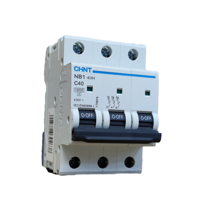 מנתק מעגל ח"א תלת-פאזי 10KA C-40A Chint