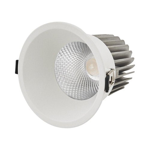 שקוע תקרה לבן RUBY 20W 115mm IP44 אור חם