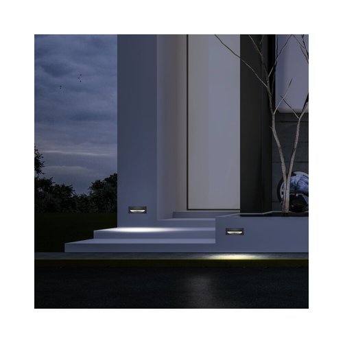שקוע חומה אפור WALL-B 13W IP65 אור חם