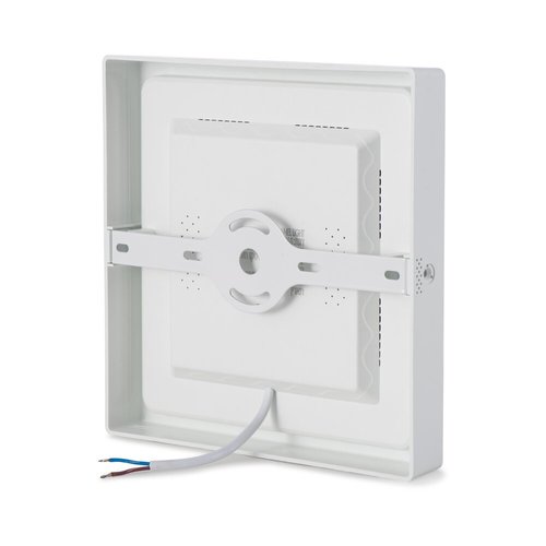 פאנל לד צמוד לבן אינטגרלי 18W 210X210 אור חם