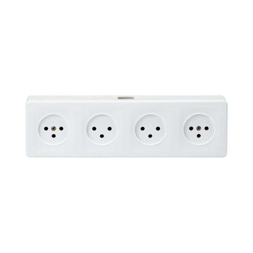 קופסת 4 שקעים מוגנת ילדים SUPER N-4