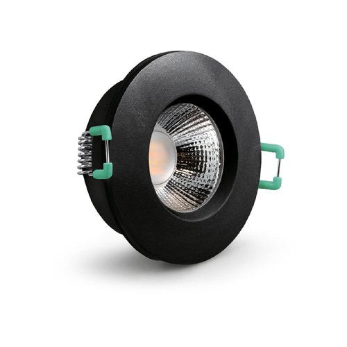 שקוע תקרה שחור ELFIN SYLVANIA 6W IP65 3CCT