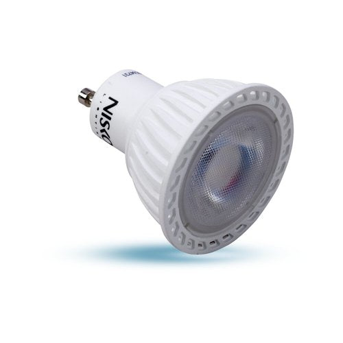 נורת דקרויקה לד לבנה לעמעום 36° GU10 7W אור חם