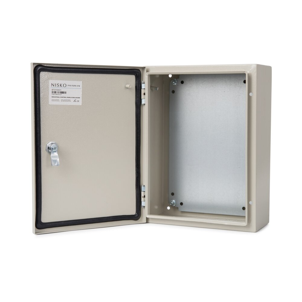 ארון מתכת 400X300X150mm, IP66